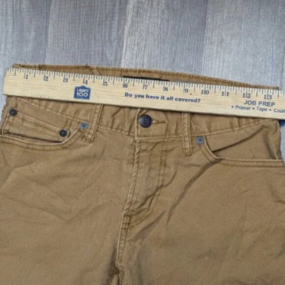 Aeropostale Skinny Khaki Pants Casual Everyday Comfort Stretch Mens 27/28 - Picture 8 of 8